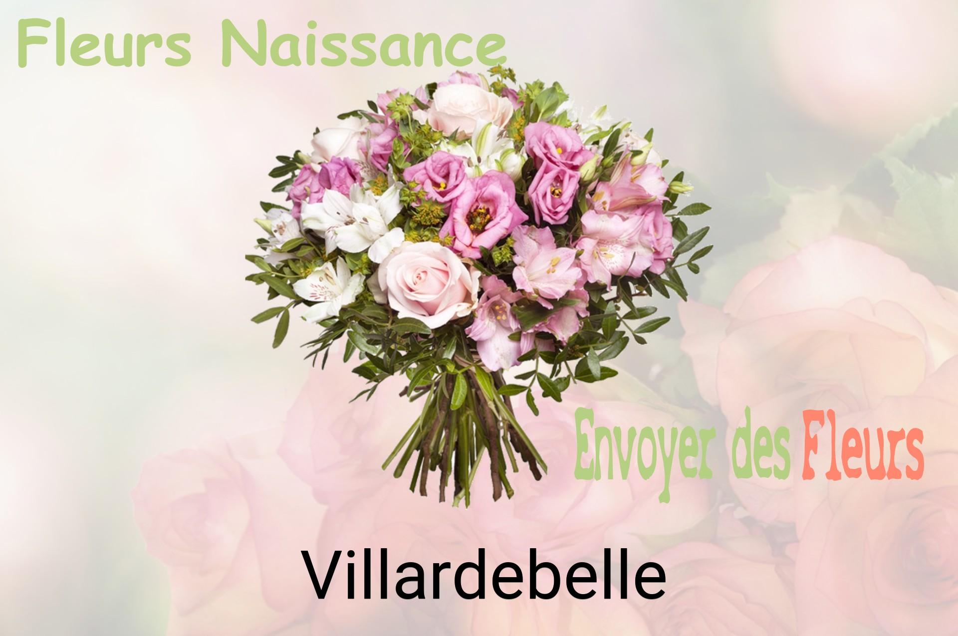 Bouquet de fleurs de naissance livré à Villardebelle