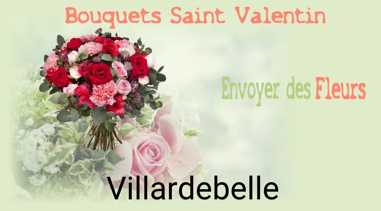 Roses de Saint-Valentin livrées à Villardebelle